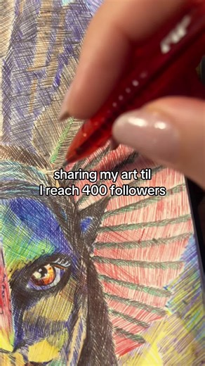 Avatar Drawing Using Ballpoint Pens Techniques