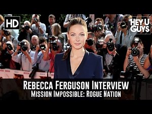Rebecca Ferguson Interview - Mission Impossible: Rogue Nation Premiere