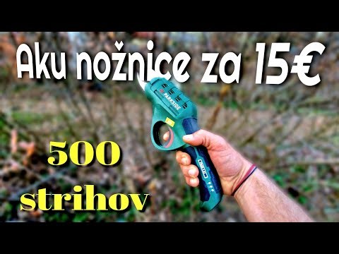 ​Sú aku nožnice z Lidla za tú cenu dobré? Skúsil som 500 strihov!