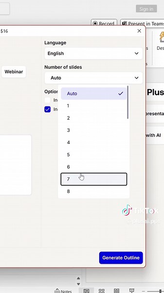 I don't need Chat GPT for my presentations! #powerpoint #plusai