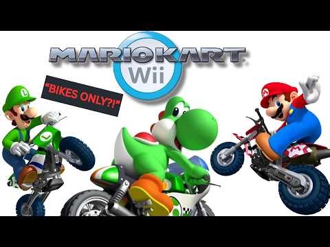 I tried Winning with only Bikes in Mario Kart Wii! | Mario Kart Wii [#6]