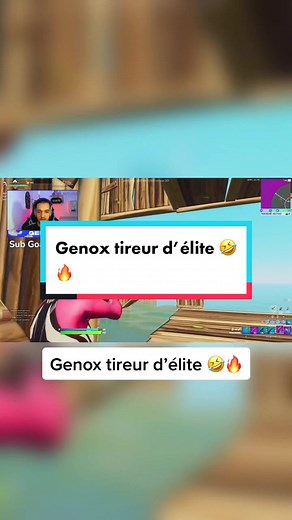 Les jalous diront que c’est de la chance 🤣👨🏽‍🦯 Genox tireur d’élite ? 🤣🔥