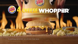 86K views · 6.4K reactions | Mozzarella, Swiss, American and cheddar cheese sauce on top of a Flame-grilled 100% beef patty. 燎燎燎燎 Top reasons why the 4-Cheese Whopper is so irresistible.  Message us on FB and have it delivered straight to your doorstep!  | Burger King Philippines | Facebook