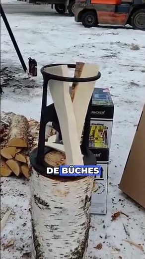 Fendeur de Bûches SafeSplit™ : la puissance & la sécurité pour votre foyer