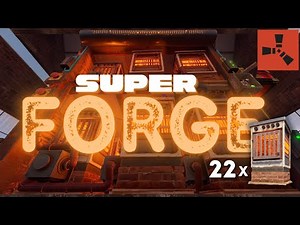 Rust Build: Your Most Efficient Automated Furnace Base in Rust - V2