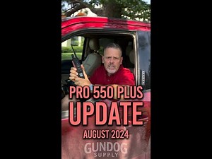 Garmin PRO 550 PLUS Software Update (August 2024)