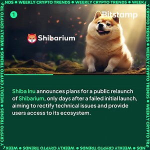 6 comments | Here are the top 3 #CryptoTrends from this week: 力 Shibtoken plans to restart Shibarium's public launch after initial failed start  Ordinals still make up majority of BTC transactions despite lower prices  Phantom Wallet introduces a feature allowing apps to authenticate users using Solana address You can trade $SHIB, $BTC & $DOGE at Bitstamp | Bitstamp | Facebook