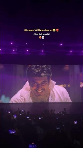 😈 That Evil Laugh... Pure Villainism!🔥🥶Goosebumps guaranteed!😈Ajith's Evil Smile 🔥Pure Villain Aura!