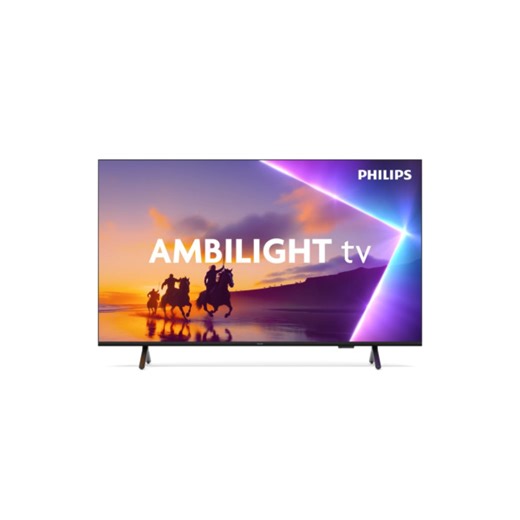 Philips 50PUS8550/12 – Téléviseur intelligent QLED 4K Ambilight 50 pouces – Système d'exploitation Titan OS