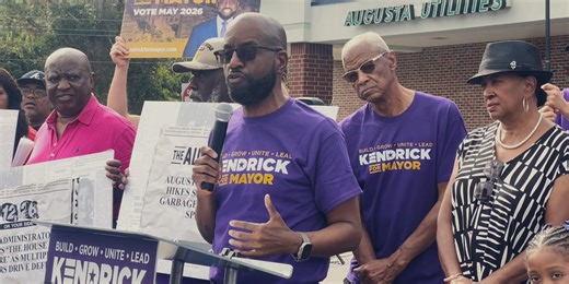 Steven Kendrick kicks off campaign for Augusta mayor