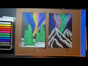 Northern Lights - 5th Grade Art