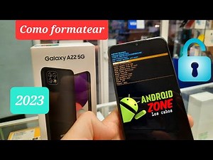 Formatear Samsung A22 5G / Hard reset o Factory Reset - 2023