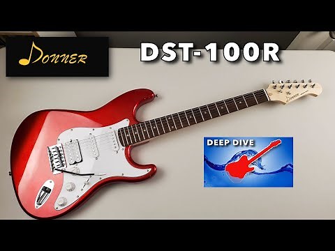 the Donner DST-100R in Candy Apple Red is looking Sweet!