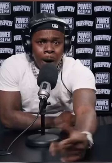 Dababy Freestyle Performance on Power 106 FM