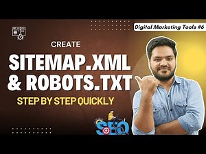 How to Create Sitemap.xml & Robots.txt File for SEO | Generate Sitemap & Robots File Step by Step