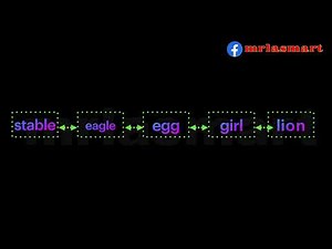 Make a word chain | A Smart Word Game | Learn English Smarter | Merryland Academy Digital Classroom