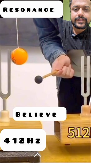 Resonance in sound #awesome #education #experiements #crazy #science #amazing #fun #trending #viral