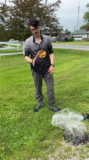 21K views · 177 reactions | How to easily throw a cast net (4-6ft nets) #howto #simple #castnet #howtocastnet #CastNetFishing #Ohio | Josh Wheeler | Facebook