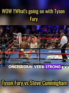 Tyson Fury vs Steve Cunningham #Boxing #boxing🥊 #foryou #foryoupage | Boxing Classic TV