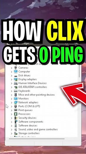 How Fortnite Pros Get 0 Ping! 📶🤯