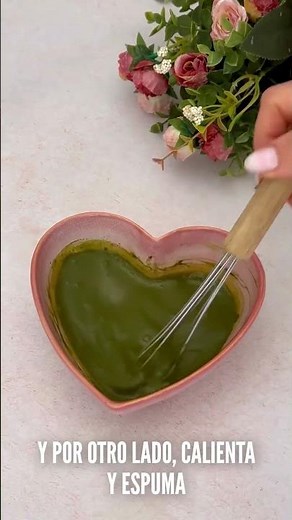 Matcha Latte con Frambuesa y Colágeno | Receta Fit y Antioxidante para San Valentín 💗