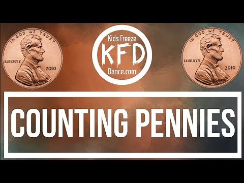Kids Freeze Dance | Counting Pennies Game