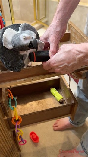 I helped Jeff remove this thing that was supposed to keep me from opening the drawer. #shorts