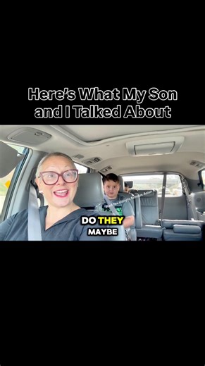 Here’s What My Son and I Talked About