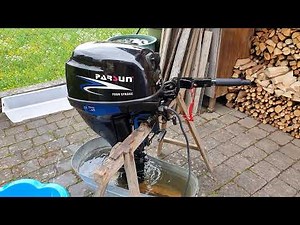 Außenborder Parsun 15 PS Funktionstest