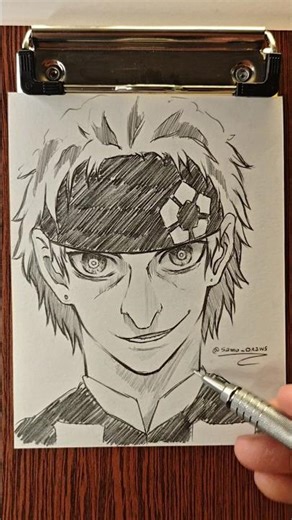 draw snuffy BLUE LOCK 💙 #drawing #anime #bluelock