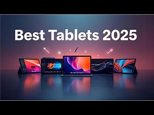 Top 5 Best Tablets 2025 – AI Power, Mini LED Displays & Ultra Fast Productivity Performance