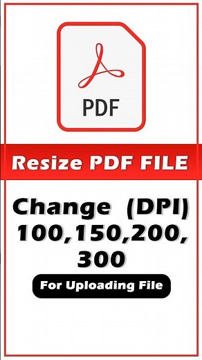 How to change dpi of pdf online! Change PDF daily online free #pdfconverter #pdf