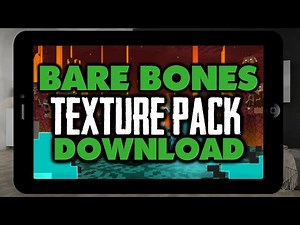 Bare Bones TEXTURE PACK 1.21/1.20/1.19 Bedrock & MCPE 👉 Minecraft 1.16.50 🎮📱