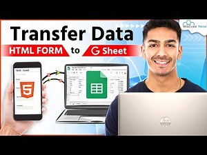 Transfer Data from Website to Google Sheet 2023 !!📱🔁💻