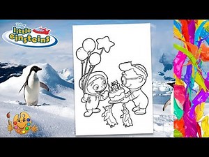 Coloring Little Einsteins : Annie gets Birthday Cake from Leo Coloring Book & Pages