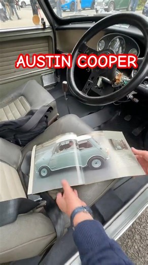 Classic Mini "AUSTIN COOPER" (1967) #YumiYoshidaChannel #yumiyoshida #shorts #short