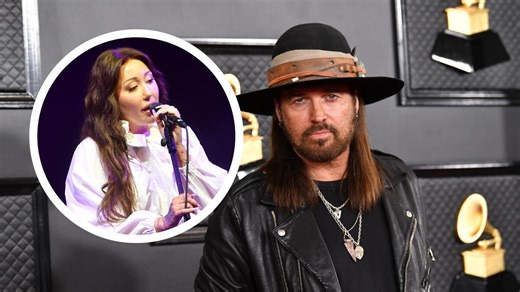 Watch Billy Ray Cyrus, daughter Noah Cyrus take the stage together