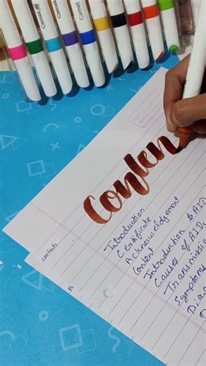 How to write project heading 🔥😁🌻