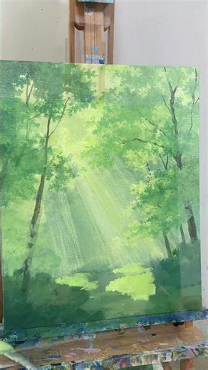 #howtopaint #art #painting #drawing #acrylicpainting #landscapepainting #acrylicscenery