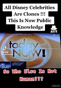 Doctor at Disney engineering lab admitting to cloning stars to make them ready to do what Disney want.