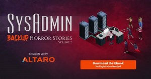 What does horror look like to SysAdmins🧟‍♀️? Find out in this eBook. We've put together an exclusive collection of Backup Horror Stories that may make you cringe :D Turn on your 📢🧛 | Altaro Software