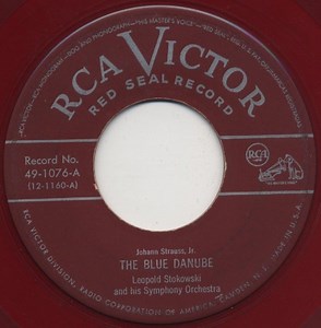 Johann Strauss Jr., Leopold Stokowski And His Symphony Orchestra - The Blue Danube