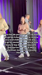 Si seulement j’avais su ce qui m’attendait… En septembre, j’ai cru que je perdais tout. 12 ans à bâtir ma clientèle, mon équipe, ma liberté financière… Et du jour au lendemain, tout s’effondrait. Je pensais devoir repartir de zéro. Mais en réalité… j’étais sur le point de vivre un des plus beaux tournants de ma vie.👏🏻 Depuis que j’ai rejoint cette nouvelle compagnie, tout a changé : - Je suis tellement moins stressée 🙏🏻 - Tout est plus simple, plus fluide - Je génère un beau revenu sans y pa