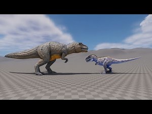 Giga VS Rexes! Epic Battles! Ark Survival Ascended