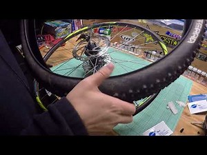 Mountain Bike tire repair and flat tire change on Gt Aggressor Pro