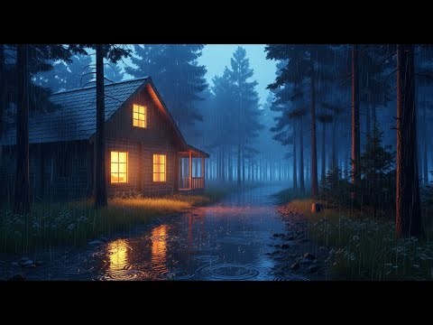 Deep Sleep During the Rainy Night – Very Heavy Rain Sounds for Deep Rest