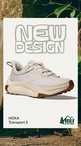 City streets to trail switchbacks, the HOKA Transport 2 brings softer cushioning, durable protection and smart details for life on the move. One shoe, many adventures—no outfit change required. 🌆➡️🌲 | REI