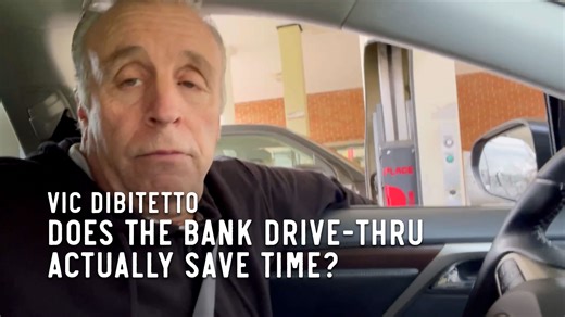 5.7K views · 225 reactions | Does the bank drive-thru actually save time? | Vic DiBitetto | Facebook