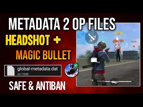 100% DRAG HEADSHOT 😱 | METADATA FILE | ASHIK PANEL V3 🔥