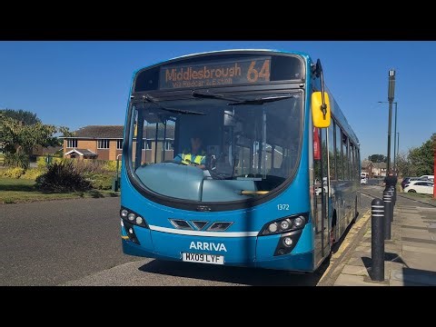 Beast: Arriva Redcar VDL SB200 Wright Pulsar 2 1372 MX09LYF operating the 63 to Middlesbrough